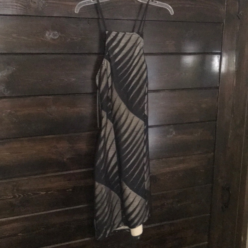 Black and Nude Dress